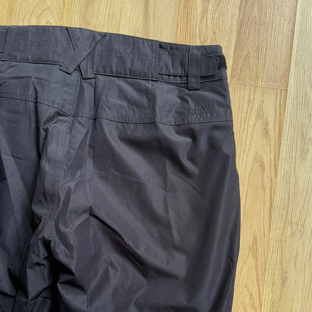 Roxy NEW size Large L snow ski snowboard Black Straight Leg Pants - Picture 9 of 9